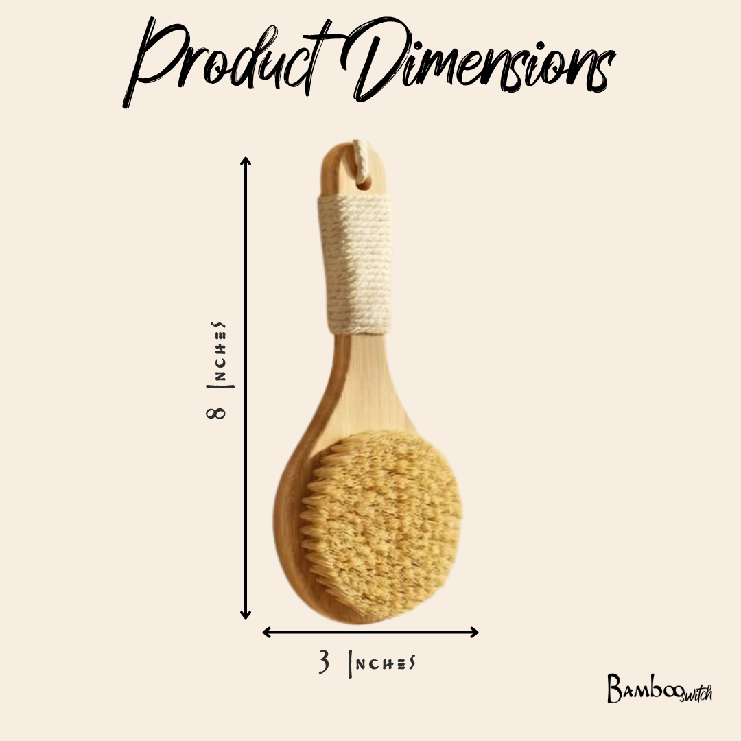 Mini Bamboo Dry Brush
