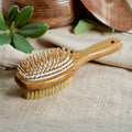 Double-Sided Bamboo Hair Brush