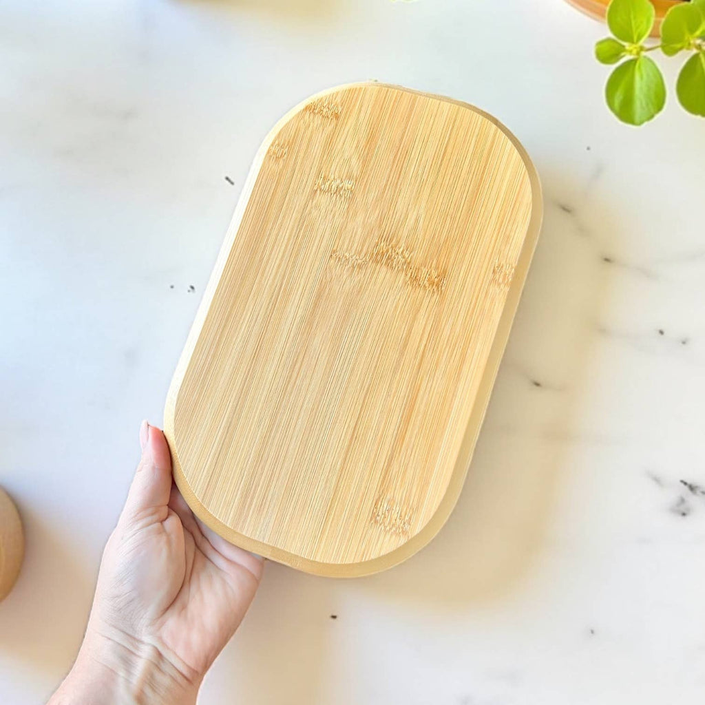 Bamboo Compartment Plate